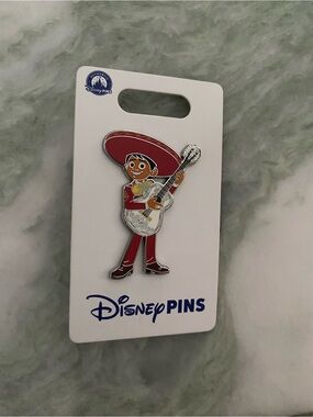 2026 Disney Parks Pixar Coco Miguel Rivera Playing Guitar OE Pin BNWT